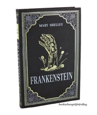 FRANKENSTEIN by Mary Shelley Soft Faux Leather Horror Classic Gift book *New*