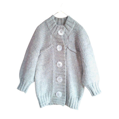 【IONSEOUL】Poblin Pocket Knit Cardigan 4JH405 Mina Perhonen Rare Holy Mix Cowit Knit Cardigan Women's #EB