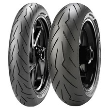 PAAR MOTORRADREIFEN PIRELLI 120/70-17 (58W) + 190/55-17 (75W) DIABLO ROSSO III 3