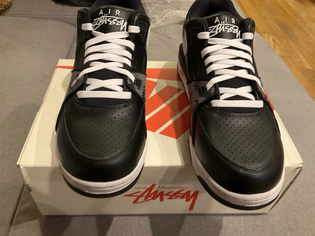Stussy x Nike Air Flight 89 SP Low Black for Sale | Authenticity