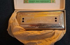 historische Mundharmonika der Marke Goldon von 1936, funktioniert einwandfrei