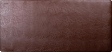 XL Desk Pad - Large Vegan Leather Desk Mat 17 X 36 - Buttery Smooth Writing, D