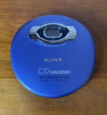 Sony D-EJ611 CD Walkman Portable Discman Player - G-Protection Jog Proof - Blue