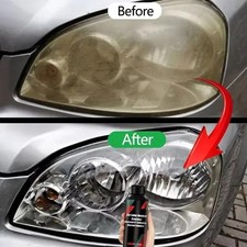Car Headlight Restoration Set Fluid Repair Kit Plastic Light Polish Cleaner Fast Car Headlight Restoration Set Fluid Repair Kit Plastic Light Polish Cleaner Fast