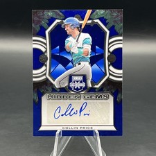 2023 Elite Extra Edition - Hidden Gems Collin Price #HG-CPC Blue RC Auto