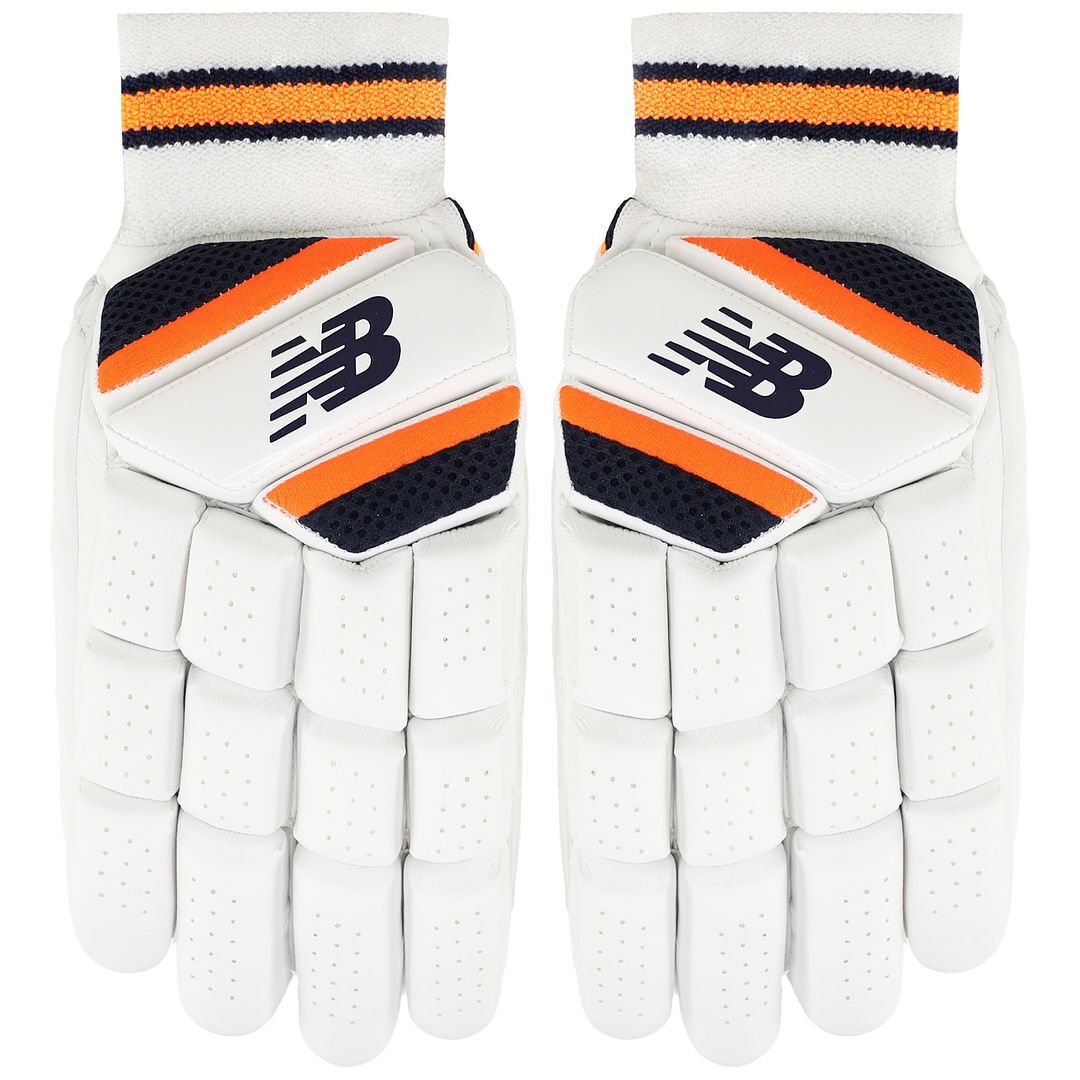 New Balance DC 1280 Adult Mens White Cricket Batting Gloves UK