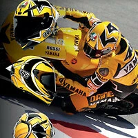 CASCO AGV EDICIÓN LIMITADA VR 46 AGV PISTA GP-RR ROSSI YAMAHA LEGUNA SECA GPRR Foto 3 de 4