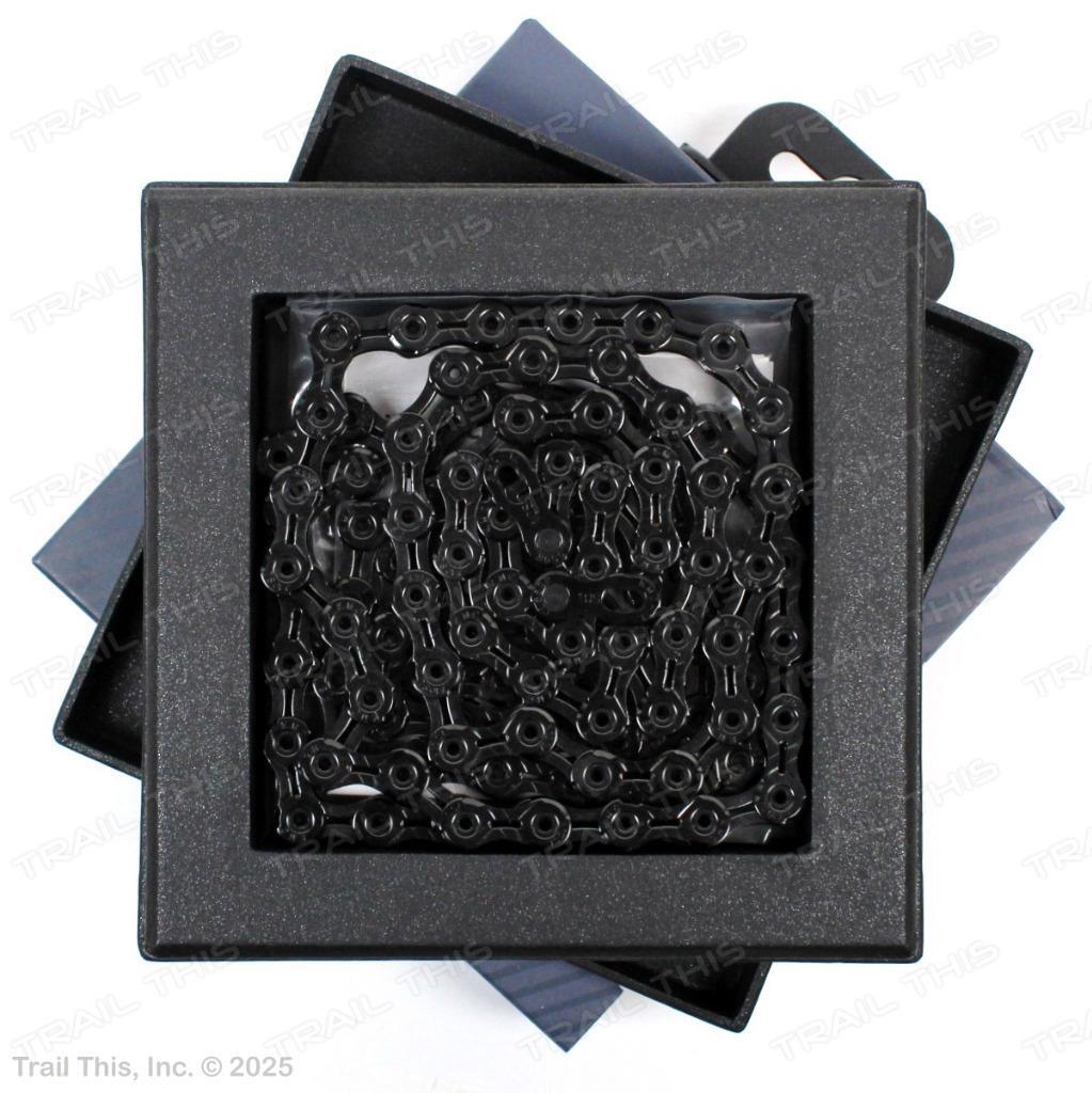 KMC DLC 10 Black 10-Speed Bicycle Chain fits Campagnolo SRAM Shimano