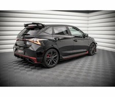 CUP Seitenschweller Ansätze SCHWARZ für Hyundai i20 N MK3 Schweller Leisten ABS