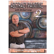 Art Painting Instruction DVD '' Abstract Painting 2 '' Michael Lang How to 2hrs