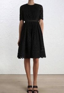 zimmermann black dress