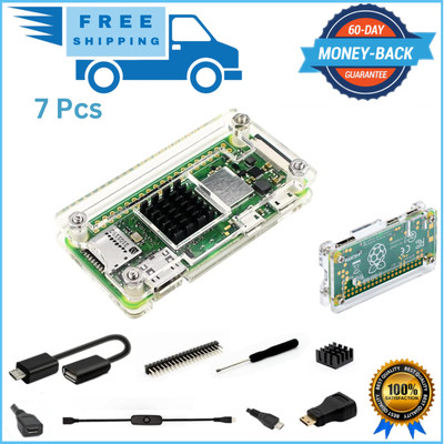 Raspberry Pi Zero 2 W Case Kit with Raspberry Pi Zero 2 W Case Power Supply