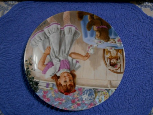 Bradford Plate 6 Treasured Songs of Childhood I'm a Little Teapot Reco Knowles - Picture 4 of 6