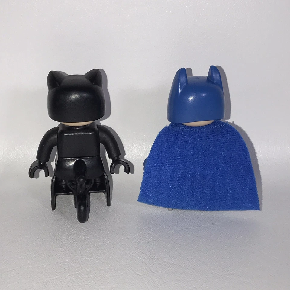 Lego Duplo Minifigures Batman 10545 Catwoman 47394 DC Comics Superheros EUC - Image 3 of 4