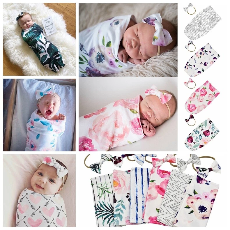 Newborn baby girl clearance swaddle