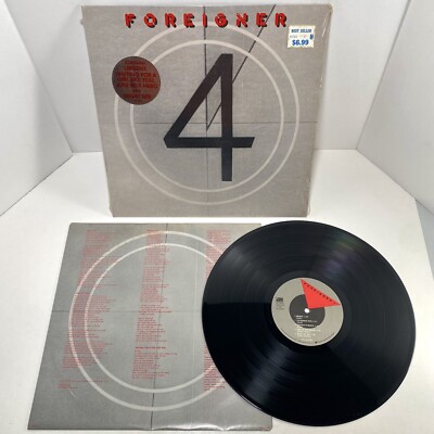 Foreigner 4 1981 LP Vintage Vinyl Record Atlantic SD 16999 Rock Album In Shrink