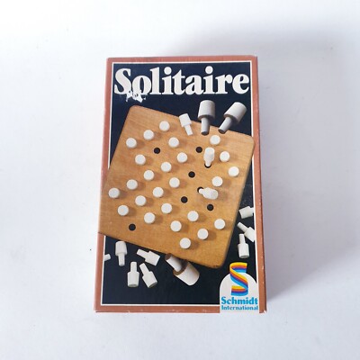 Schmidt Solitaire Holz Vintage 03090
