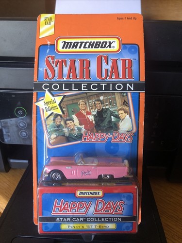 Vintage 1998 Matchbox Happy Days Pinky's 57 T-Bird NIB