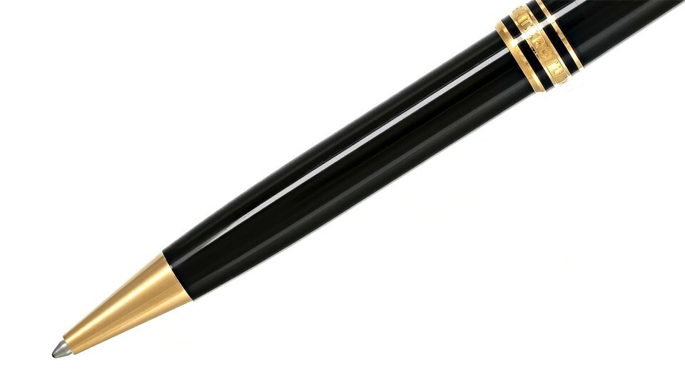 MONTBLANC 金色 スピンタイプ　ボールペン Sailor Pro Gear Regular Fountain Pen in Roppongi Gold - 21kt