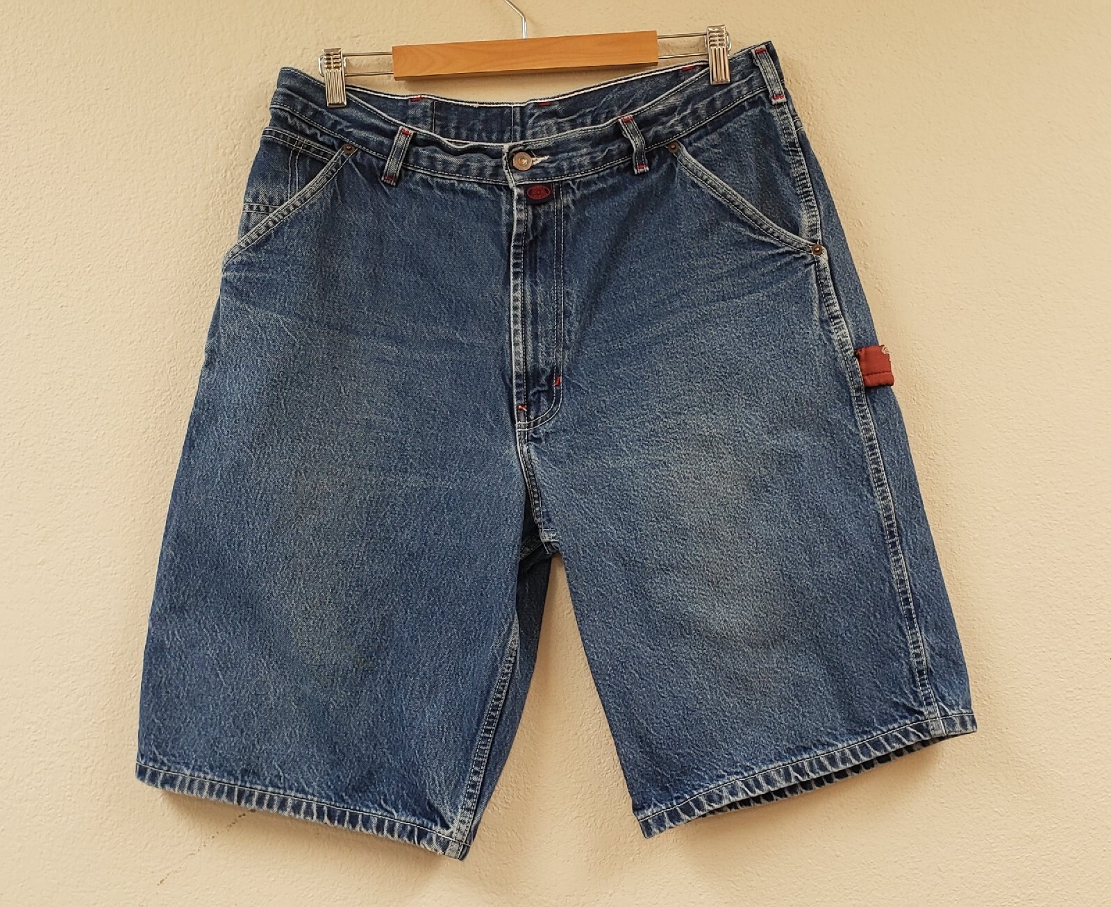 Cross Colours Mens Vintage Denim Jean Shorts Size 38 … Gem