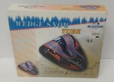 Blizzard King Wedge Snow Tube Inflatable Brand New Sealed 