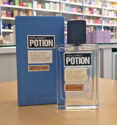 Potion Blue Cadet by DSQUARED2 50ml EDT Spray NIB, Rare,HTF,Discontinued