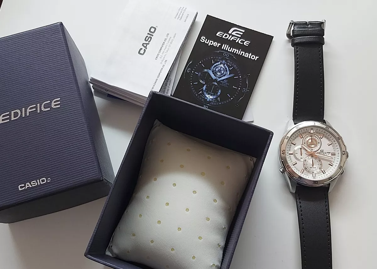 Cool Men s CASIO EDIFICE ILLUMINATOR Chronograph Multi Function