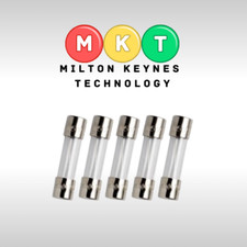 6x30mm Fuse Glass Slow Blow Time Delay Fuses Various Amps and Pack Sizes