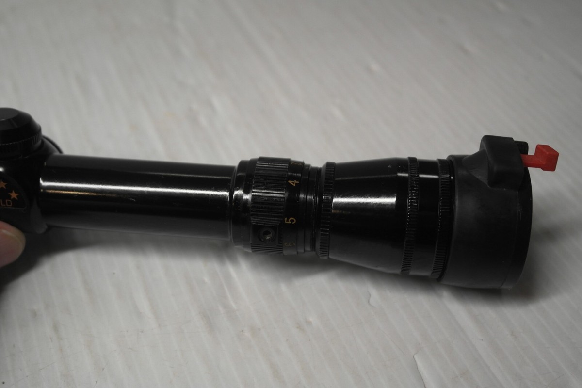 Vtg REDFIELD Golden Five Star 3x-9x Rifle Scope Made In USA | eBay