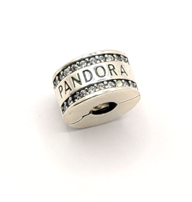Pandora Women's Logo Clip Charm 792056CZ | eBay