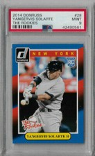 2014 Donruss Yangervis Solarte The Rookies PSA 9