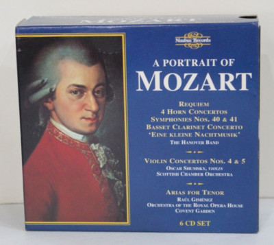 MOZART　THE HANOVER BAND CDボックス A Portrait of Mozart, Hanover Band Shumsky Goodman [Nimbus 6 CD