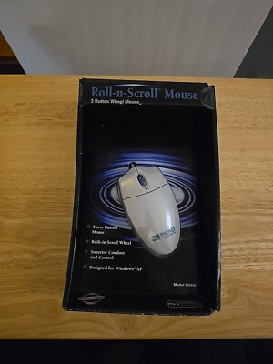 Vintage 2003p Micro Innovations Browser Mouse Scrolling Windows XP, Model PD96i