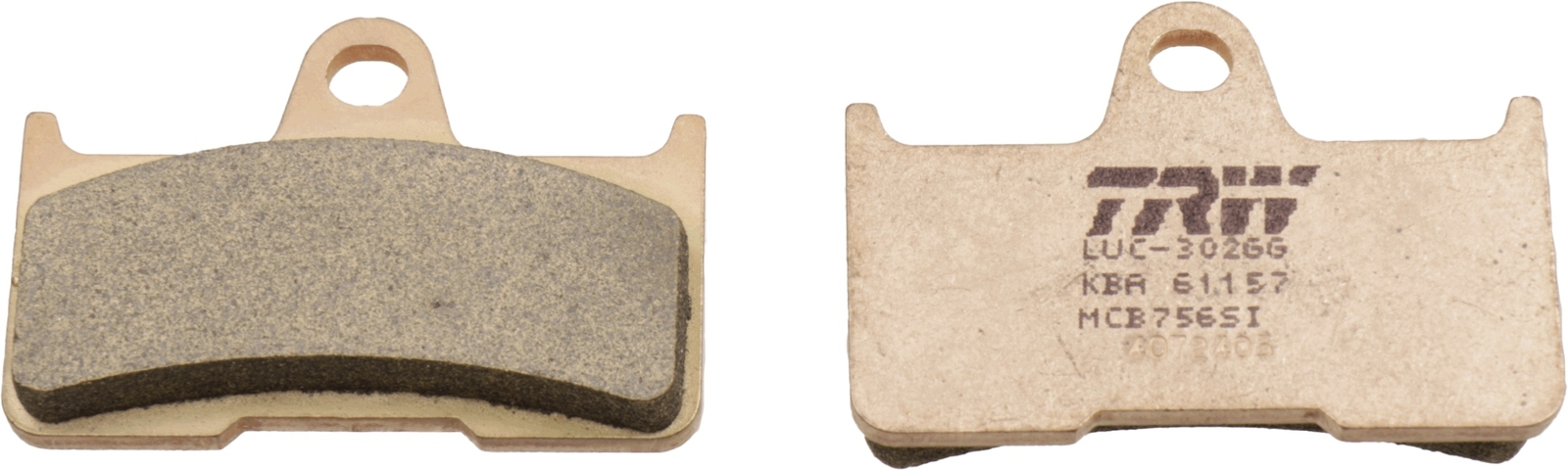 MCB756SI TRW Brake Pad Set, disc brake