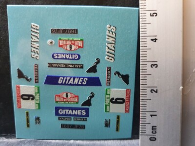 DECALS 1/43 ALPINE A310 - #6 - SPIDERS - PORTUGAL 1976 - COLORADO VV43059
