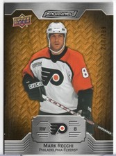 2023-24 UD Engrained Mark Recchi #75 Flyers Oak SN# /299