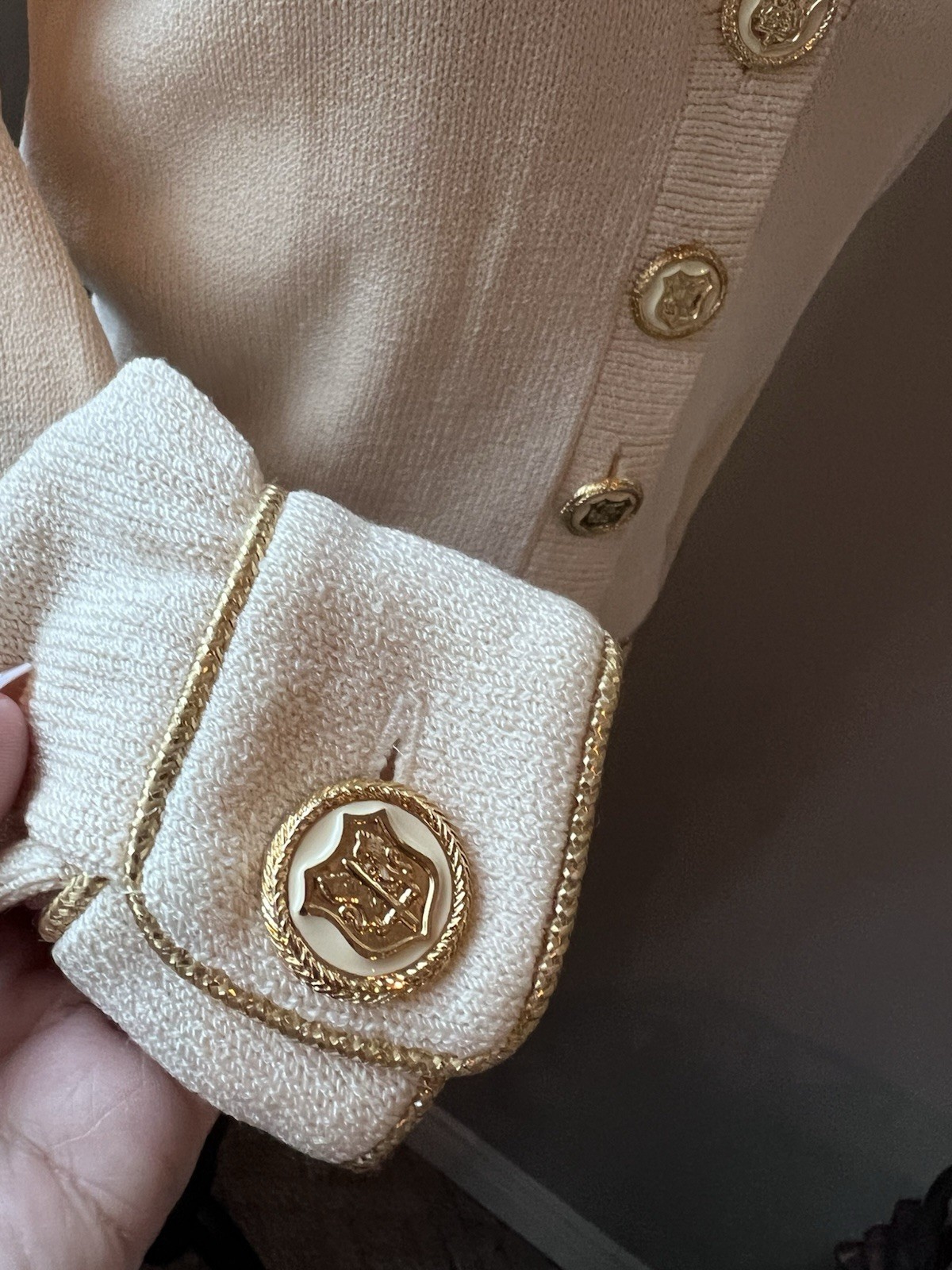 St John Short Jacket & Shell with Epaulettes - si… - image 5