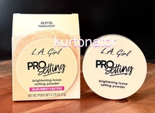 L.A. Girl Pro Setting TRANSLUCENT Brightening Loose Setting Powder NEW 0.176 oz
