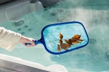 Swimming Pool 12" Leaf Skimmer Net " Rake Net Set - Fine Mesh Netting, Clean