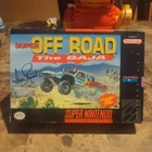 Super Off Road: The Baja  SNES. Box and game