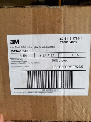 #ad #ad 3M Cold Shrink QS 3 Inline Splice Kit with Connector $15.00