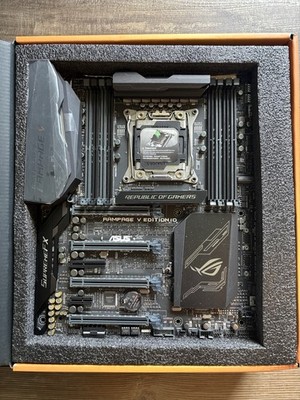 ASUS ROG RAMPAGE V EDITION 10 Motherboard X99 LGA2011 - New in Box