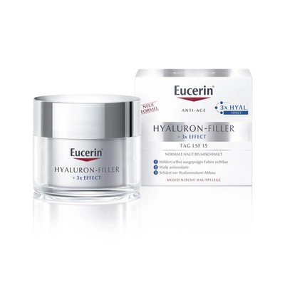 Eucerin Anti-age Hyaluron-filler Tag Norm.+mischh. 50ml - PZN 13167925