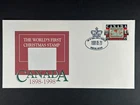 Canada FDC 1998 The World's First Christmas Stamp First Day Cover 45c