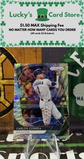 2020 Panini Prizm #237 Carlos Correa Blue Wave Prizm #/60