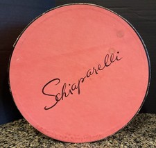 SCHIAPARELLI Hat Box With Handles Read