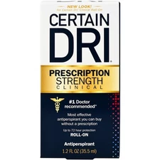 Certain Dri 72HR Protection Anti-Perspirant Roll-on Prescription Strength 1.2 Oz