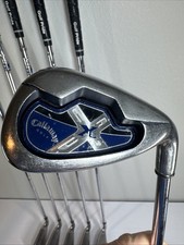 Callaway X-18 Irons Set Of 6 - 3, 4, 5, 6, 8, 9 - Missing Number 7 - Free Ship!