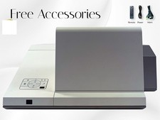 Ultra Short Throw DLP 4K Projector For Zoom Meetings 3200 Lumens 2160p W/Bundle