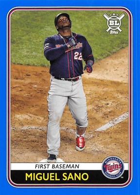 2020 Topps Big League BLUE MLB Baseball Parallel Cards Pick From List 1-200